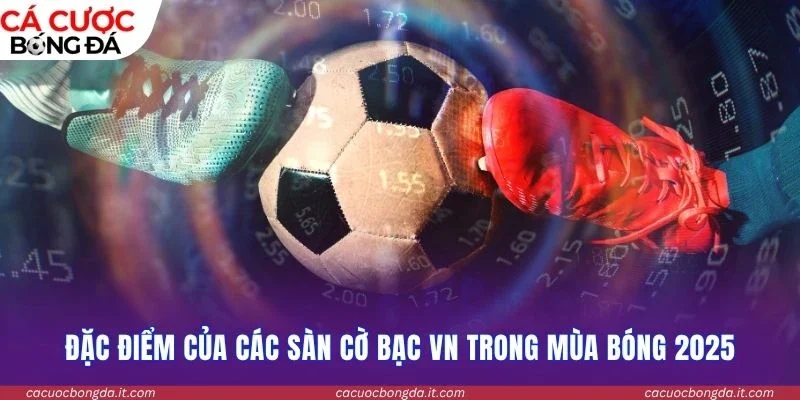 Đặc điểm của các sàn cờ bạc VN trong mùa bóng 2026